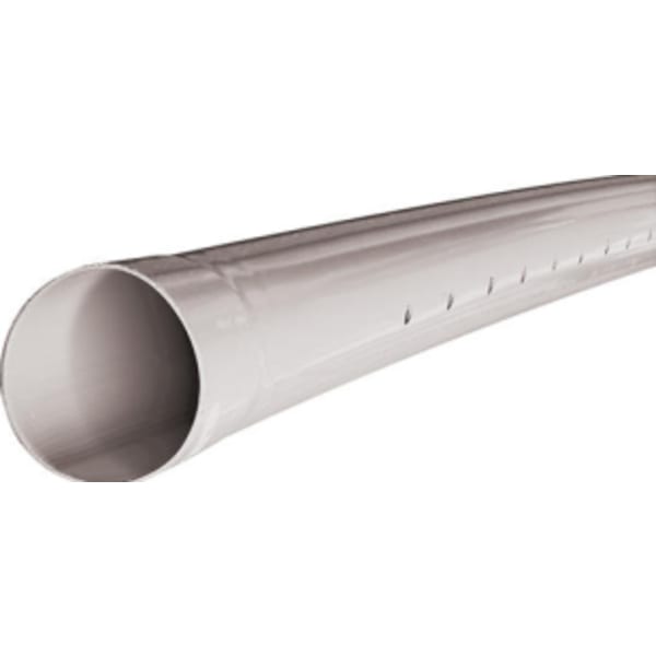 Pacific Plumbing Supply Company 6" x 10' PVC Sewer and Drain Pipe